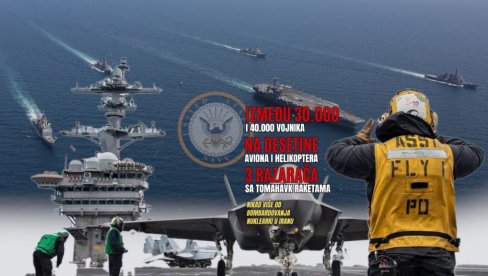 SAD ARMADA UŠLA U VODE BLISKOG ISTOKA: Od bombardovanja 3 iranska postrojenja - nikad veće