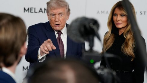 TRAMP NA PREMIJERI FILMA: Moja supruga je otvorenija u mom drugom mandatu