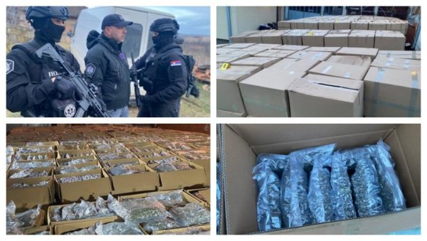 ВОЋЕ И КОРНИШОНИ ПАРАВАН ЗА НАРКО-БИЗНИС ТЕЖАК МИЛИОНЕ: Нови детаљи највеће заплене дроге у историји Србије