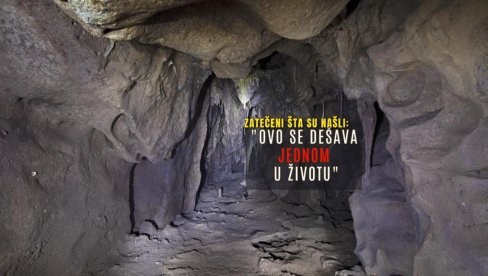 НАШЛИ ПЕЋИНУ - НИКО НИЈЕ КРОЧИО 40.000 ГОДИНА Затечени шта су видели: Ово се дешава само једном у животу