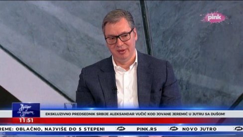 VUČIĆ O PLANU 2035: Kraj februara, početak marta će biti dobra prilika da predstavimo plan