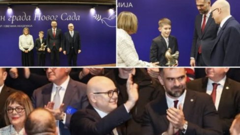 NOVI SAD JE STEKAO SLOBODU U ZAJEDNIŠTVU KOJE JE TEMELJ NAPRETKA Vučević: Garant budućnosti su mladi, svim Novosađanima srećan Dan grada