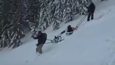 NEODGOVARNI SKIJAŠI IZAZVALI LAVINU NA JUGU SRBIJE: Ugrozili svoj i život spasilaca (VIDEO)