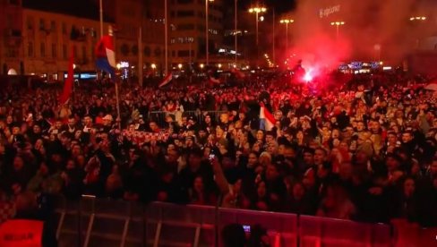 USTAŠKA GAMAD: Piculina Hrvatska bi da nam deli lekcije o evropskom vrednostima dok kliče koljački pozdrav