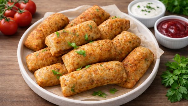 МЕКАНИ ЈОГУРТ УШТИПЦИ СА ШУНКОМ И СИРОМ: Мекани, ваздушасти и једноставни за припрему