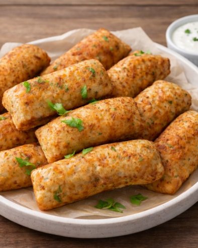 МЕКАНИ ЈОГУРТ УШТИПЦИ СА ШУНКОМ И СИРОМ: Мекани, ваздушасти и једноставни за припрему