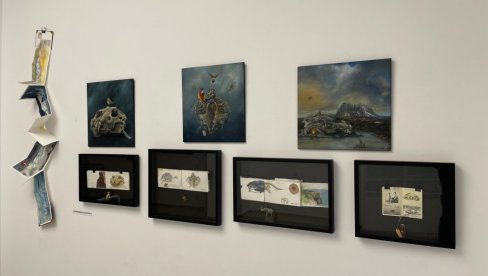 PUTOVANJE KROZ SVEST UMETNIKA: Tradicionalna izložba Likovni dnevnici u galeriji Haos