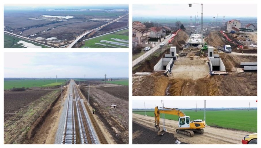 ПОТПУНО НОВА ЖЕЛЕЗНИЧКА ТРАСА: Обишли смо радове на изградњи пруге која ће повезивати аеродром са центром и националним стадионом (ВИДЕО)