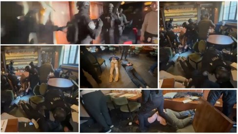 ПОГЛЕДАЈТЕ СНИМАК ДРАМАТИЧНЕ АКЦИЈЕ УКП - А: Бацили их на земљу па им ставили лисице, ухапшени рекеташи и пиромани (ВИДЕО)