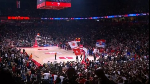 TO NIKAKO NE SME DA SE RADI! Evroliga kaznila KK Crvena zvezda dan posle podviga protiv Hapoela