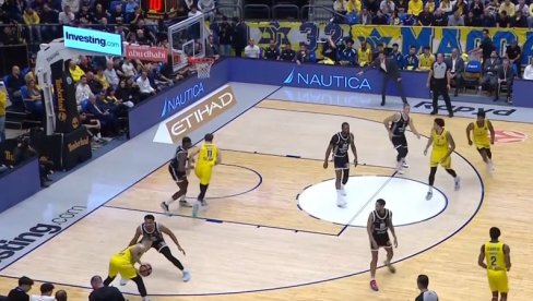 ПРЕНОС, МАКАБИ - ПАРТИЗАН: Црно-бели воде у Тел Авиву!