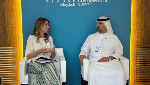 МИНИСТАРКА ЂЕДОВИЋ РАЗГОВАРАЛА СА ДИРЕКТОРОМ ЕНЕЦ У ДУБАИЈУ: Њихова искуства дају бољи увид у захтеве и изазове