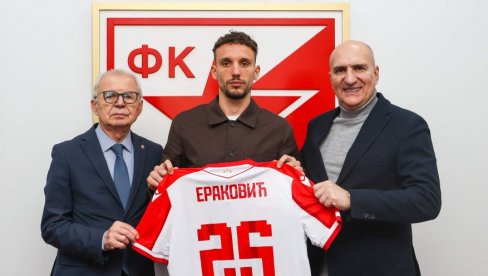 NISAM BIO PRIMORAN DA SE VRATIM! Strahinja Eraković o povratku u Crvenu zvezdu