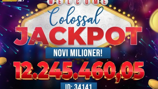 РЕКОРД КОЈИ ЋЕ СЕ ДУГО ТРАЈАТИ: Пао највећи Jackpot у историји ADMIRALBET-a