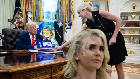БУРА ЗБОГ ТРАМПОВЕ МЛАДЕ ПОМОЋНИЦЕ: Улази у Меланијине просторије, писала му писма - дигла се и тајна служба (ФОТО)