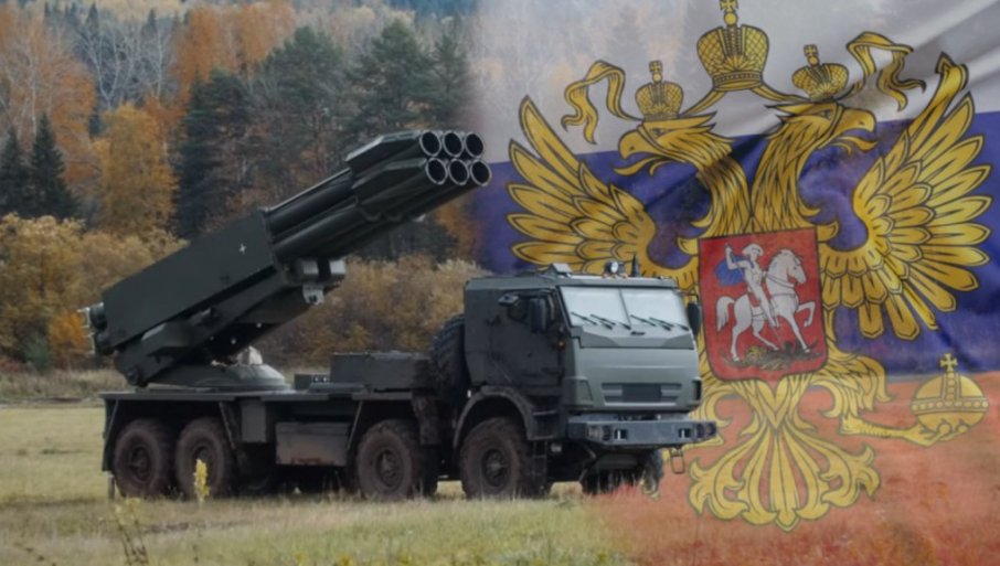 РУСИ УПОТРЕБИЛИ УБОЈИТУ САРМУ: Послата на украјински фронт - прави тест за вишецевни ракетни систем (ФОТО)