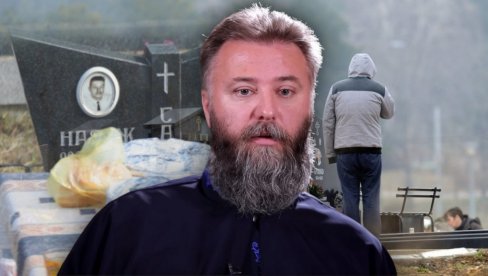 OTAC PREDRAG POPOVIĆ UPOZORIO VERNIKE PRED ZADUŠNICE: Evo zašto je plastično cveće skoro pa greh i treba li paliti cigaretu za pokojnike
