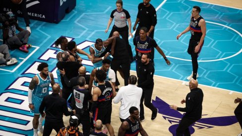 НБА ЛИГА НЕ ПРАШТА! Драконске казне за учеснике туче