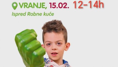 SVETSKI DAN DECE OBOLELE OD RAKA: Skup u Vranju, kao podrška malim borcima