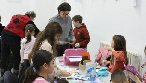 ŽIVEO RASPUST: Besplatne radionice za decu u KC „Ribnica“