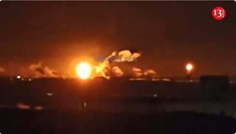 UKRAJINCI ŽESTOKO NAPALI: Gori rafinerija nafte u Uhti (VIDEO)