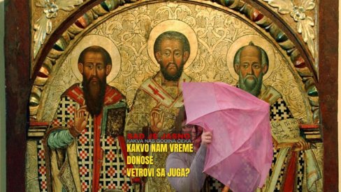 VETAR JE NA TRI JERARHA DUVAO S JUGA: Sada je jasno - eko kakvo nas vreme čeka u 2026. po narodnom verovanju