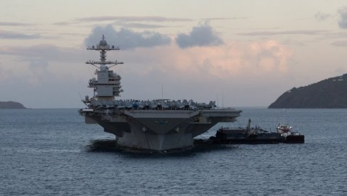 KRENULI NA IRAN KAD... Fekalije “potopile” najmoćniji američki nosač: Problemi na USS DŽerald Ford tokom raspoređivanja (VIDEO)