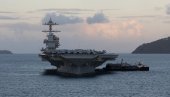 AMERIČKO UBOJITO ORUŽJE KRENULO IZ HRVATSKE NA IRAN: Najveći svetski nosač aviona USS DŽerald R. Ford otplovio ka Bliskom istoku (VIDEO)