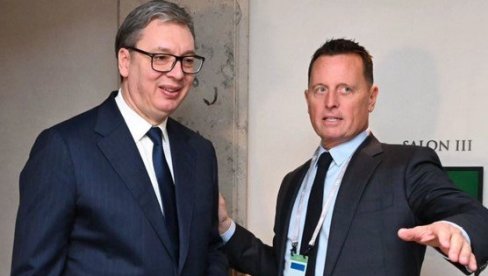 SUSRET SA PRIJATELJEM SRBIJE Vučić se u Minhenu sastao sa Ričardom Grenelom (FOTO)