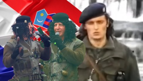 BOMBA, AUTOMAT I CRNA BERETKA: Hrvatski gradonačelnik se maskirao u Tompsona iz Čavoglava - pored njega i Plenković i prvi čovek Zagreba