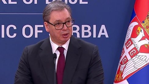 VUČIĆ SE OBRAĆA JAVNOSTI POSLE SASTANKA SA ALIJEVIM: Kada je bilo najteže Azerbejdžan je bio uz Srbiju, i Srbija uz Azerbejdžan (FOTO/VIDEO
