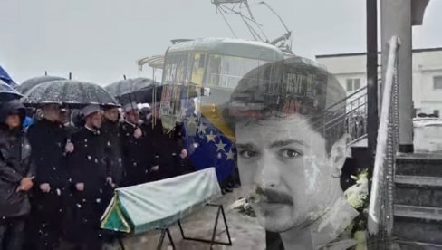 MUČNE SCENE U BiH DOK VEJE SNEG: Sahranjen Erdoan Morankić koga je pokosio tramvaj (VIDEO)