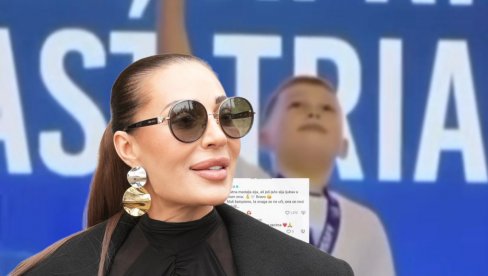 MALI ŠAMPIONE, SNAGO...: Ceca se javno obratila malom Bogdanu - medalju posvetio preminuloj majci