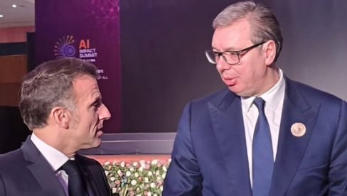 НА ДРУГОМ КРАЈУ СВЕТА, СА ПРИЈАТЕЉЕМ Вучић се огласио након вечере са Макроном - Увек срдачно и у добром расположењу (ФОТО)
