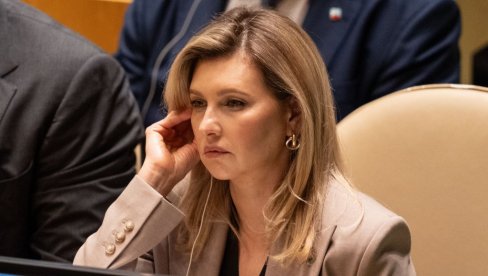 СУПРУГА ЗЕЛЕНСКОГ СЕ ОБРУКАЛА У БЕЛОЈ КУЋИ: Обратила се празној столици