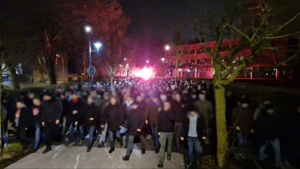 ФРАНЦУСКА ЈЕ ЗАПАЊЕНА: Ево шта су делије управо урадиле у Лилу (ФОТО)