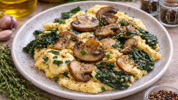 КАЈГАНА СА ПЕЧУРКАМА: Једноставан, хранљив и брз доручак који се припрема за мање од 15 минута