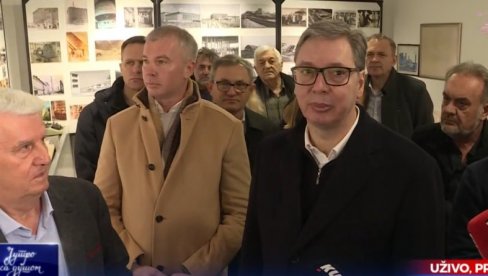 DVE STVARI ĆEMO DA URADIMO U PRAHOVU Vučić o novim projektima: To je obilaznica 12,7 km, pa državni put Brza Palanka-Negotin 29 kilometara