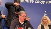ONI ŠANSU ZA PROVOĐENJE REVOLUCIJE NEMAJU Vučić: Naše je da pokušamo da ih vratimo u normalan život i da ne mrze toliko