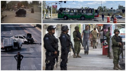 MEKSIKO NA IVICI RATA: Posle smrti vođe CJNG ‘El Menča’ karteli pale gradove i blokiraju aerodrome (VIDEO)