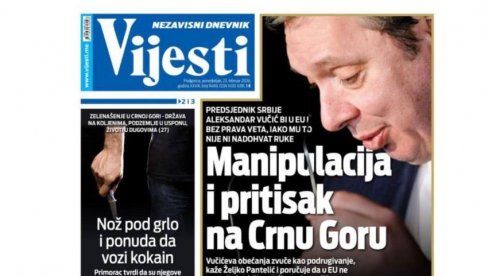 BEDNA KAMPANJA ŠOLAKOVIH VIJESTI: Nama je uvek Vučić kriv za sve