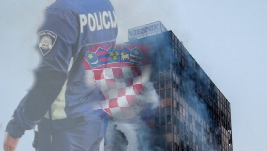 И ВОЈСКА НА УЛИЦАМА ЗАГРЕБА: Хрвати у чуду - шта се то дешава са Вјесниковим небодером? Почело је!