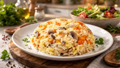 PILAV NA VODI: Jednostavan posni obrok pun ukusa