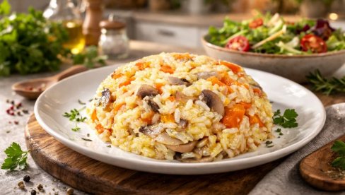 PILAV NA VODI: Jednostavan posni obrok pun ukusa