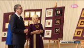 VUČIĆ NA OTVARANJU IZLOŽBE NITI DRŽAVNOSTI: Obilazak postavke u Palati Srbija (VIDEO)