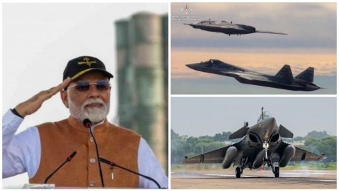 MAKRONOVA “PODRŠKA” PUTINU Su-57 sve bliži Delhiju: Francuska odbila ključne transfere tehnologije Rafala Indiji (VIDEO)