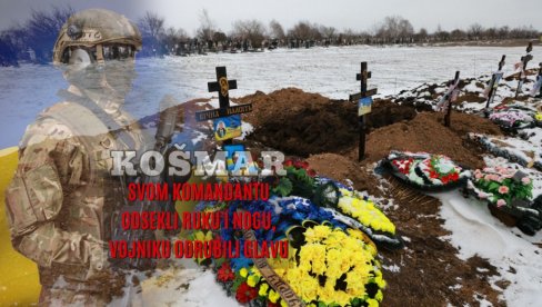 УКРАЈИНЦИ ОДСЕЦАЈУ ГЛАВЕ И УДОВЕ СА ЛЕШЕВА САБОРАЦА: Сањам то сваке ноћи! Да мајка зна да јој је син заиста мртав...