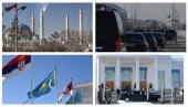ASTANA OKIĆENA SRPSKIM TROBOJKAMA: Poseta Vučića glavni događaj (FOTO)