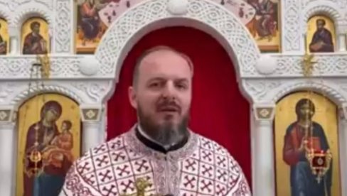 СРБИЈА ОВО НЕ ПАМТИ! Свештеник усред службе поменуо навијаче Црвене звезде (ВИДЕО)