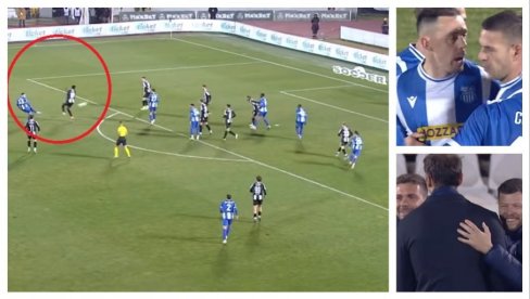 PRENOS,  PARTIZAN - OFK BEOGRAD: A posle bure u Humskoj - fudbal, i to u nesvakidašnjim  uslovima! (VIDEO)